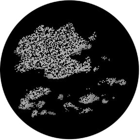 77603 Cumulo Nimbus 1  Rosco Black & White Glass Gobo