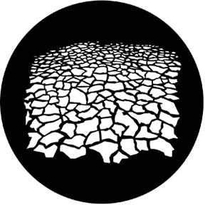 77619 River Bed  Rosco Stainless Steel Gobo
