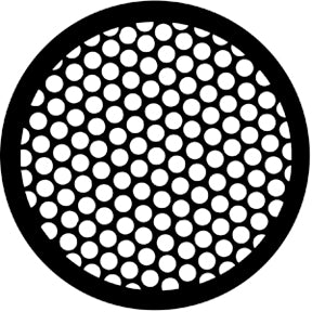 77638 Holes - Rosco Standard Steel Gobo