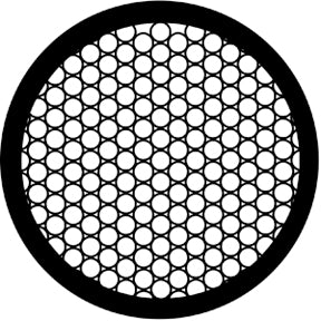77639 Matrix  Rosco Stainless Steel Gobo