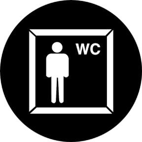 77674 Men's WC  Rosco Stainless Steel Gobo