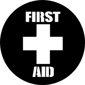 77678 First Aid  Rosco Stainless Steel Gobo