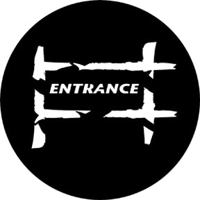 77685 Entrance 2  Rosco Stainless Steel Gobo