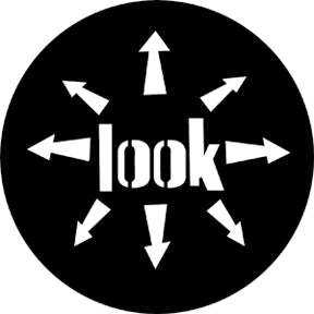 77687 Look  Rosco Stainless Steel Gobo