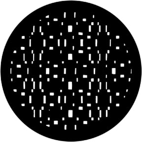 77743 Urban Breakup  Rosco Stainless Steel Gobo