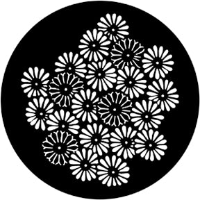 77773 Flowers  Rosco Stainless Steel Gobo