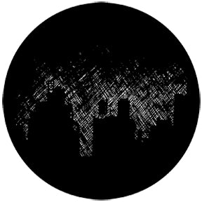 77819 Meshed Water Towers 2 - B  Rosco Black & White Glass Gobo