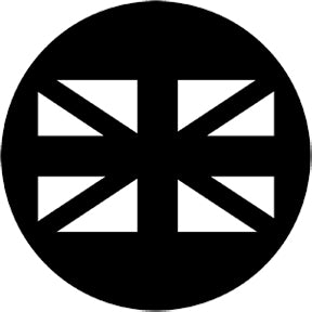 77868 Union Jack (blue)  Rosco Stainless Steel Gobo