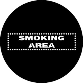77889 Smoking Area  Rosco Stainless Steel Gobo