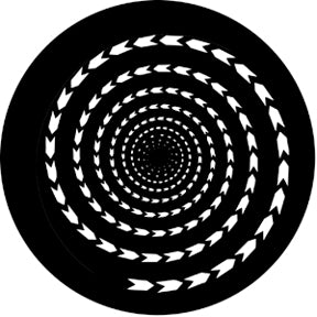77930 Tunnel Vision  Rosco Stainless Steel Gobo