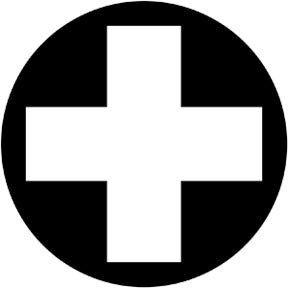 77967 First Aid  Rosco Stainless Steel Gobo