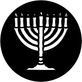 78007 Candles/ Menorah  Rosco Stainless Steel Gobo