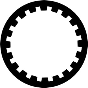 78069 Cog  Rosco Stainless Steel Gobo