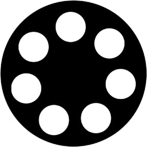 78073 Circles 1 - Rosco Standard Steel Gobo