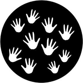 78100 Hands - Rosco Standard Steel Gobo