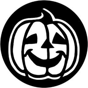 78105 Happy Pumpkin - Rosco Standard Steel Gobo