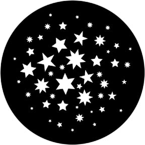 78122 Stars 7 - Rosco Standard Steel Gobo