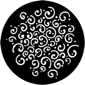 78125 Squiggle  Rosco Stainless Steel Gobo