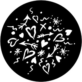 78126 Love - Rosco Standard Steel Gobo