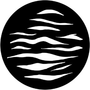 78130 Ripple (large)  Rosco Stainless Steel Gobo