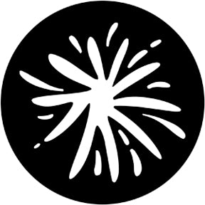 78133 Splash - Rosco Standard Steel Gobo