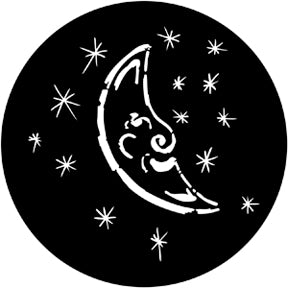 78163 Man In The Moon - Rosco Standard Steel Gobo