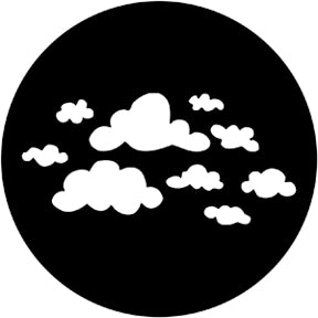 78169 Childish Clouds - Rosco Standard Steel Gobo