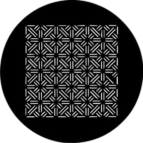 78203 Rattan Grill - Rosco Standard Steel Gobo