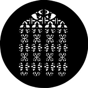 78214 Decorative Gate - Rosco Standard Steel Gobo