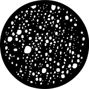 78228 Irregular Dots - Rosco Standard Steel Gobo