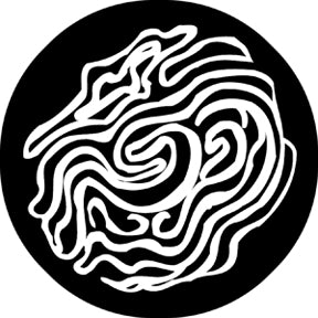 78231 Wood Grain - Rosco Standard Steel Gobo