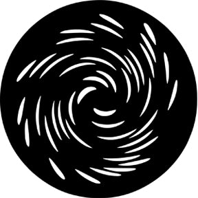 78249 Spun Dots (small)  Rosco Stainless Steel Gobo