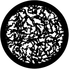 78420 Yarn Breakup - Rosco Standard Steel Gobo