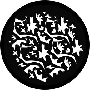 78425 Matisse Breakup - Rosco Standard Steel Gobo