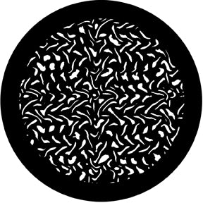 78447 Random Diamond Plate - Rosco Standard Steel Gobo