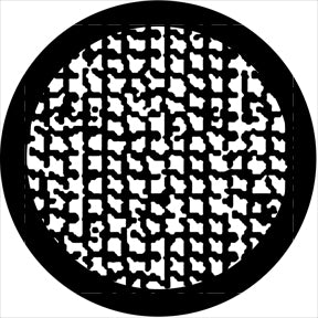 78448 Old Screen  Rosco Stainless Steel Gobo