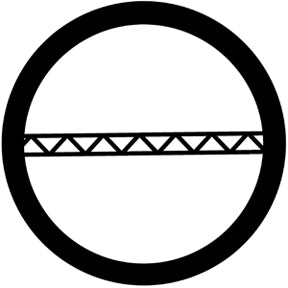 78463 Truss Line - Rosco Standard Steel Gobo