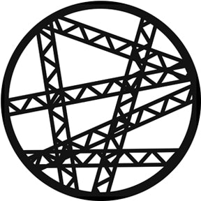 78464 Truss Jumble - Rosco Standard Steel Gobo