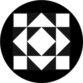 78469 Quilt Patch - Rosco Standard Steel Gobo