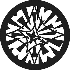 78472 Kapow  Rosco Stainless Steel Gobo