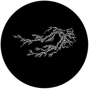 78481 Lightning Fingers  Rosco Stainless Steel Gobo