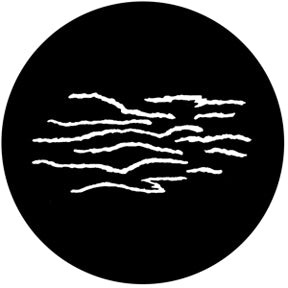 78484 Striped Gouge - Rosco Standard Steel Gobo