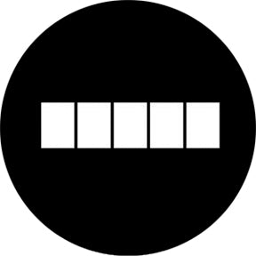 78490 Window Line - Rosco Standard Steel Gobo