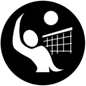 78501 Volleyball 2 - Rosco Standard Steel Gobo