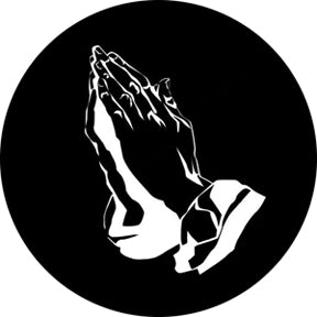 78521 Clasped Hands - Rosco Standard Steel Gobo