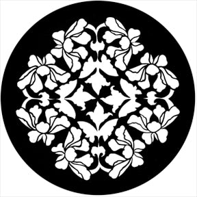 78526 Flower Grill  Rosco Stainless Steel Gobo