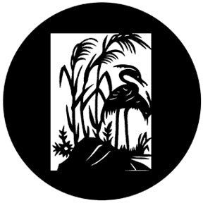 78538 Cranes  Rosco Stainless Steel Gobo