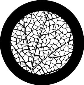 78598 Leaf Veins small - Rosco Standard Steel Gobo