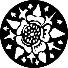 78606 Sunflower Power - Rosco Standard Steel Gobo