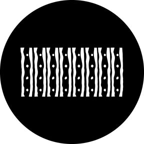 78621 Caterpillar Skin - Rosco Standard Steel Gobo